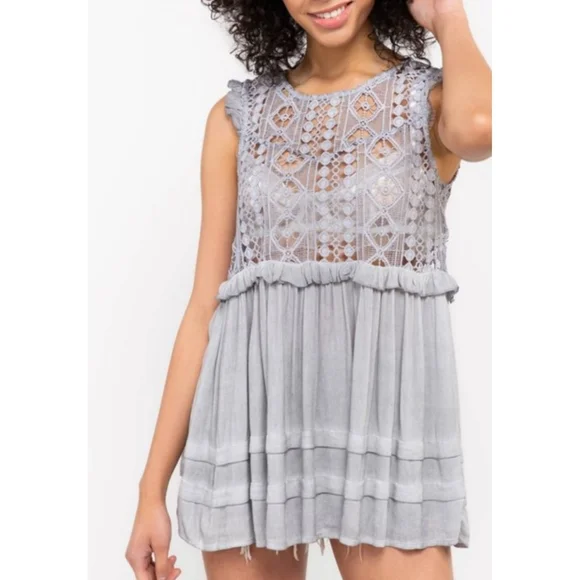 FINAL SALE 🆕🌿LACE BABYDOLL🌿 - Picture 2 of 11